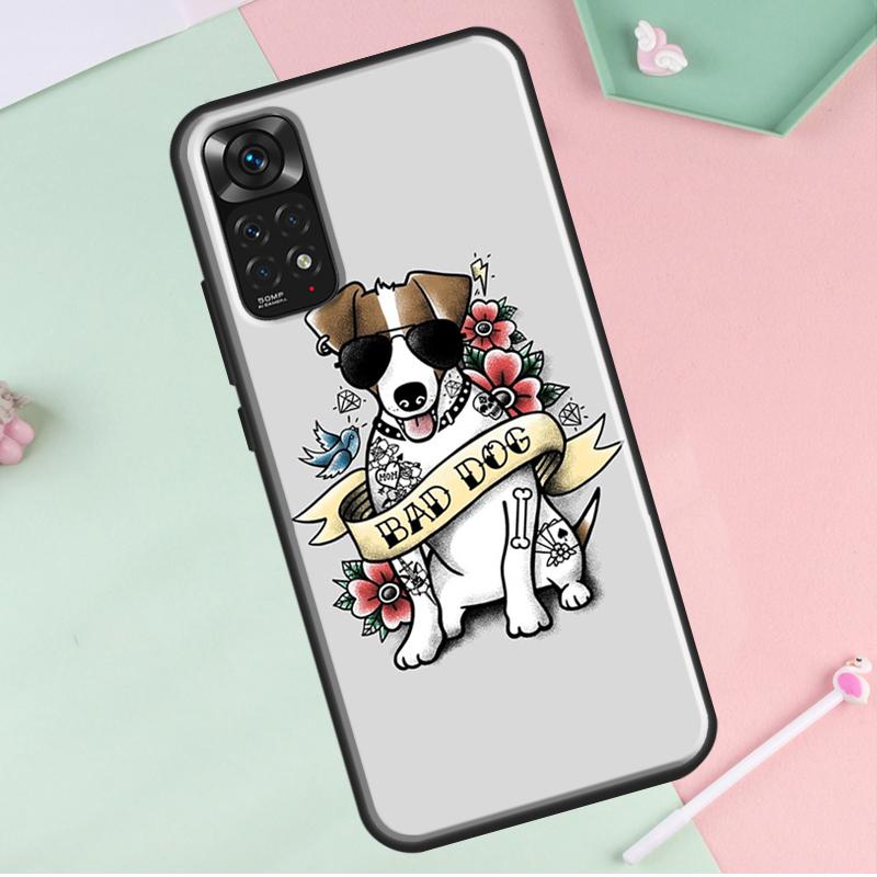 

Джек-рассел-терьер для Redmi Note 12 Pro Plus, чехол для Redmi Note 10, 8, 9, 11 Pro, 12S, 11S, 10S, 9S, 9C, 10C, 12C, чехол Redmi Note 10 Pro