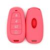 Silicone Key Case Key Fob Cover For Hyundai 4 Button Interior Accessories