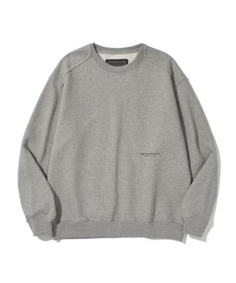 Welteoigseupelimeonteu Saddle Heavy Sweatshirt_Melange_Wlt019