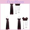 Titanic Rose Cosplay Costume For Women With Polyester Blend For Movie Role Play