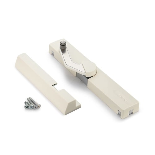 Sugatsune Lamp Mark Rapcon Door Damper, LDD-S Type, LDD-S-L, WT, Left-Hanging, White