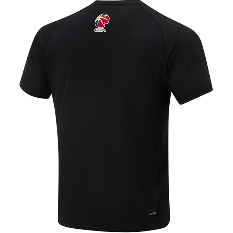 Li Ning CBA Series 24 Season Sichuan Team Printed Comfortable Breathable Basketball Jersey Unisex jersey Black ATSU979-2