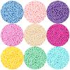1000Pcs 4mm Acrylic Solid Color Round Beads For Craft Bracelets Earrings Making Spacer Beads DIY Jewelry Finding Accessories