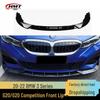 Fits 2020-2022 BMW New 3 Series Front Lip Shovel Front Bumper Modification Kit G20/G28.