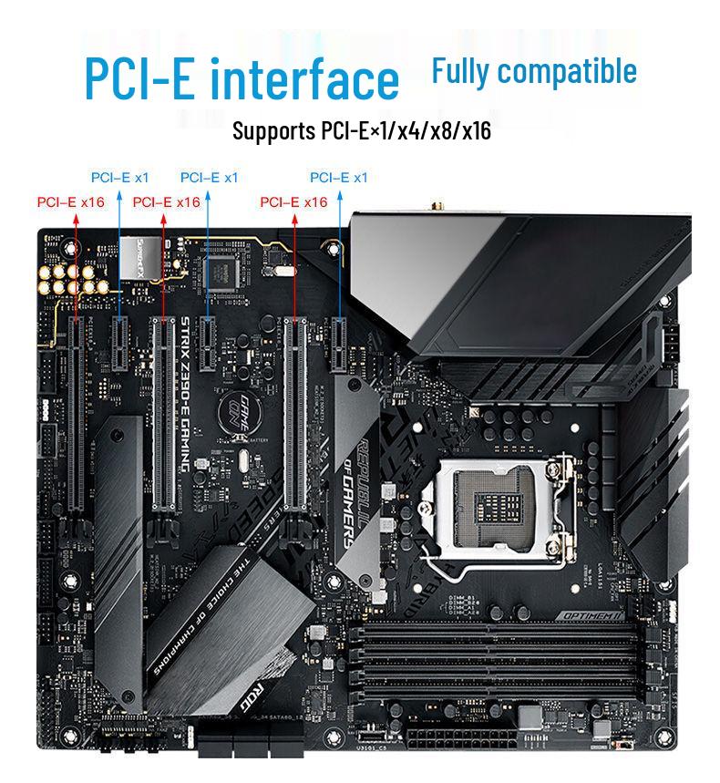 Intel Desktop 7265AN Dual-Band 2.4/5G PCIe Network Card with Bluetooth 4.0