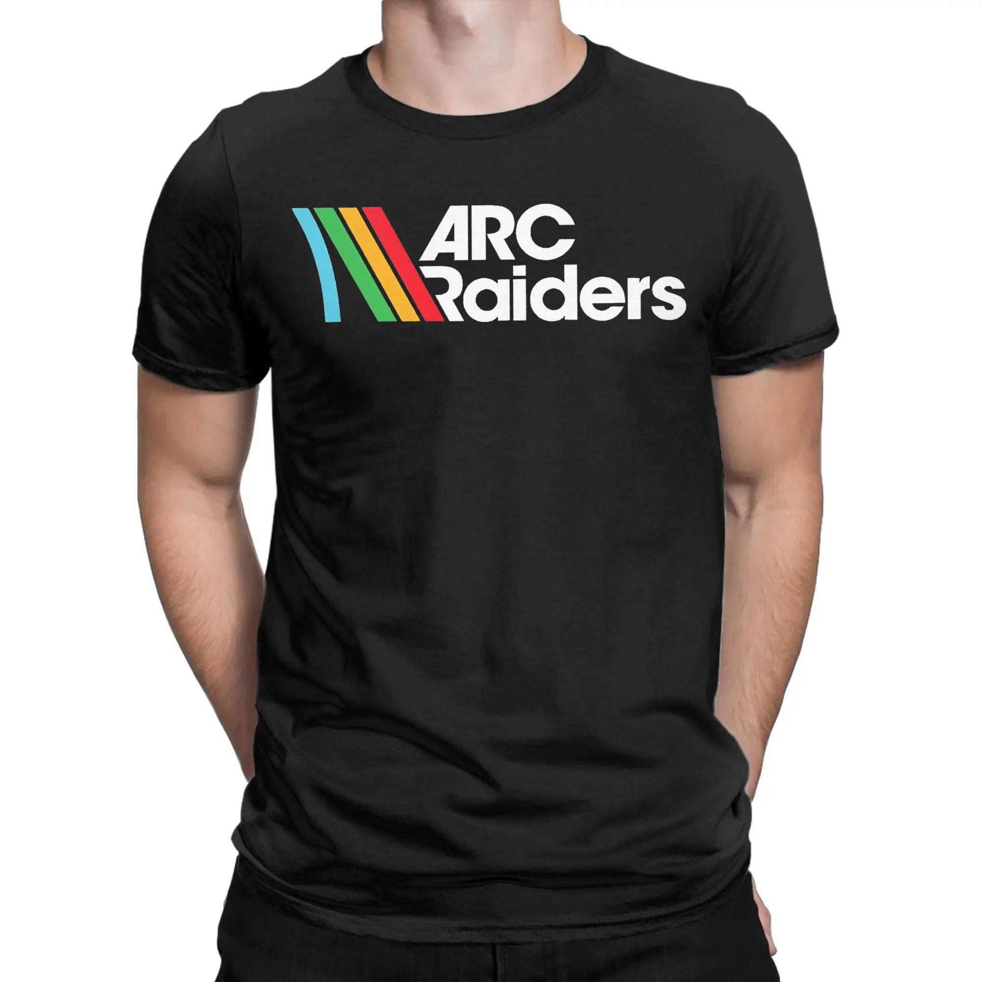 

Arc Raiders Печатная хлопковая футболка Мужская Повседневная Свободный крой Пара Мода Уличная одежда harajuku графические футболки оверсайз футболка 3XL