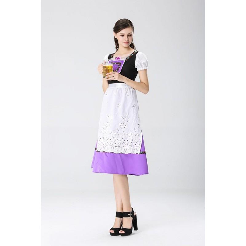 

Потрясающий костюм баварской девушки для женщин, идеально подходящий для Октоберфеста и вечеринок на Хэллоуин XL