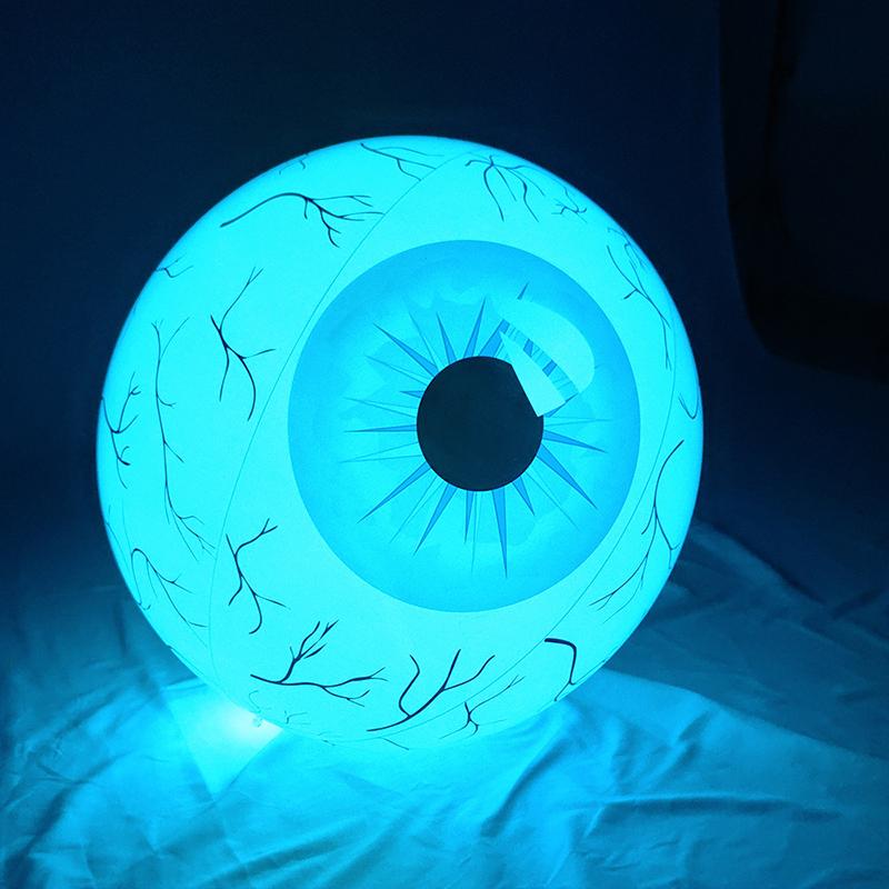 1PC Inflatable Eyeball Balloon Durable 4D Visuals Halloween Non-Electric Eye Design Home Eye Decorations Balloons Horror 40cm/60cm