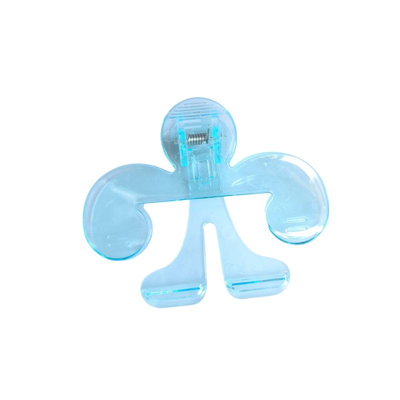 Transparent Plastic Book Clip with Bracket Reading Aid Fixed Book Holder Folder Paper Clips Bookmarks Stationery School Supplies