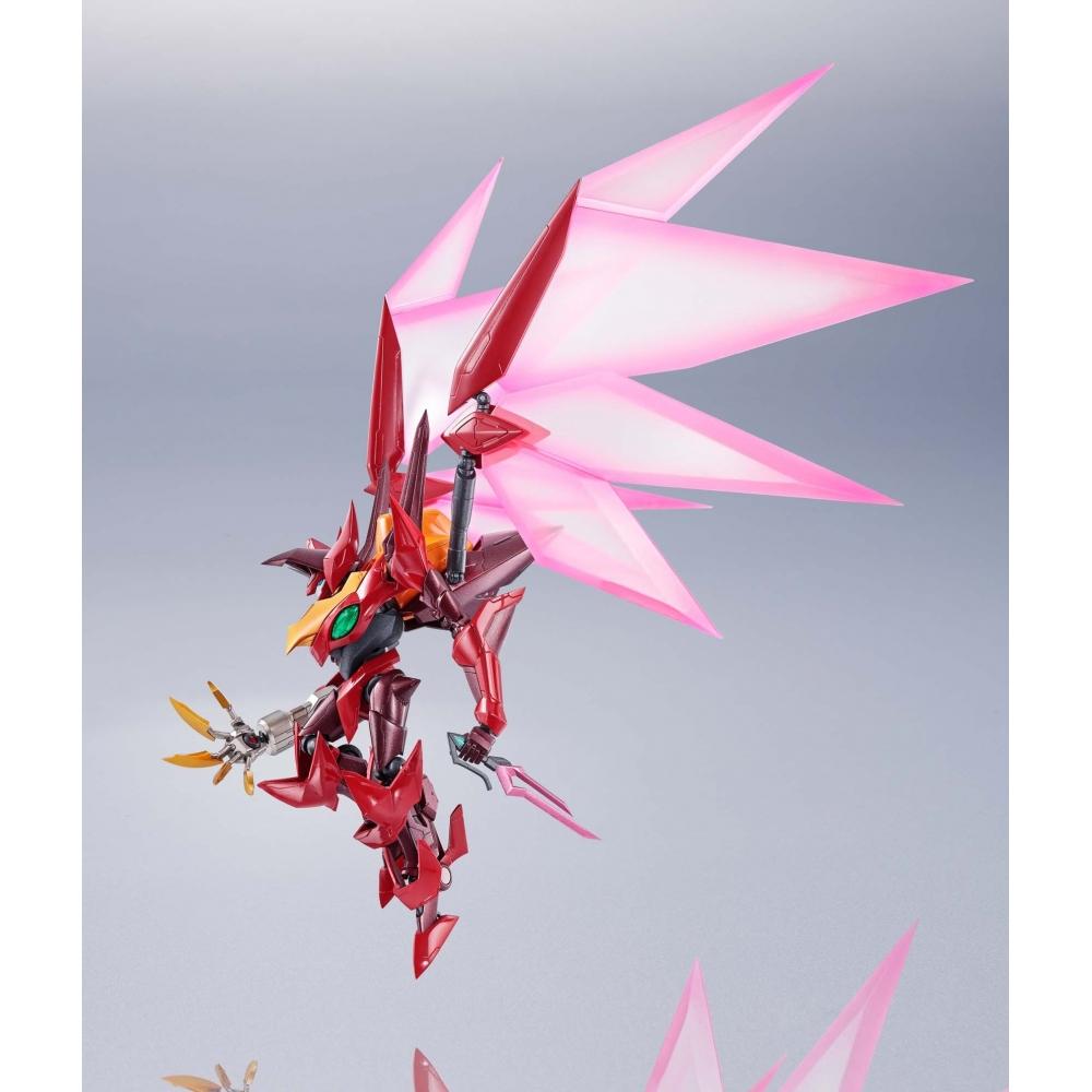 KOVOVÝ ROBOT Spirits Code Geass [SIDE KMF] Guren Seiten Hachipoku Styl Přibl.. 145mm ABS&PVC&Diecast Malovaná pohyblivá figurka