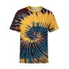 Tie-dye 3D Print Pattern T-shirt Personality Street Colorful Design T Shirts For Men's Clothes Street Fashion 2025 New Tee Top