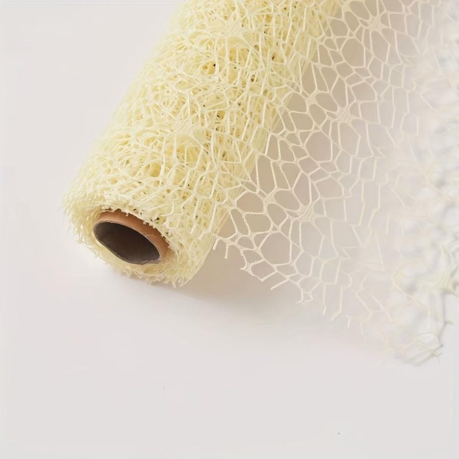 Jacquard Net Mesh Flower Bouquet Wrapping Paper - Elegant Openwork Design for Gift Wrapping and Floral Arrangements