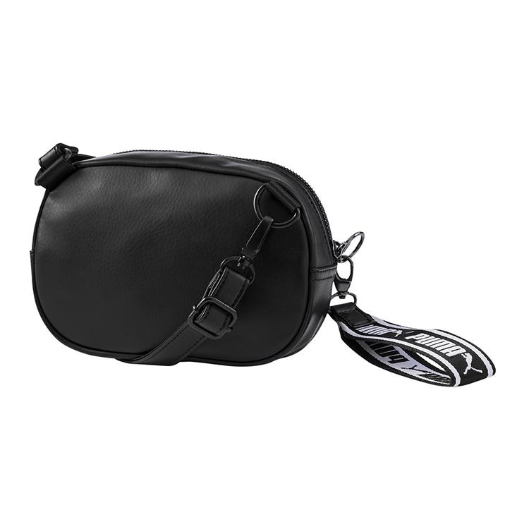 Puma Artificial Leather Shoulder Bag , Crossbody Bag Regular Women's Black (Unisex) Crossbody Bags 076602 01
