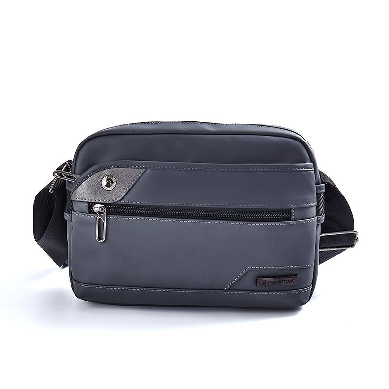 Simple Business Oxford Cloth Men's Messenger Bag Daily Commute Large Capacity Waterproof Wear-resistant Messenger Bag Men