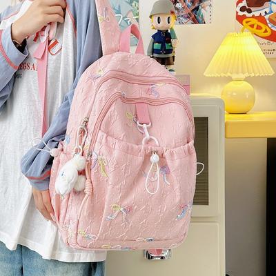 Japanische Schleifentasche für Schülerinnen der Unterstufe, niedlicher Joker, Rucksack mit großer Kapazität, Gao Yan College-Rucksack.