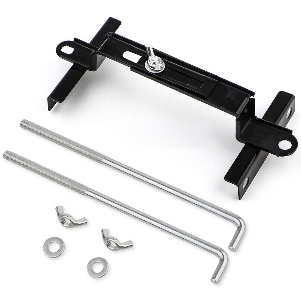 Adjustable Bracket Holder Corrosion Resistance Crossbar Battery Holder Rust Proof Battery Rack Thickened for Yacht Truck