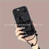 Black Butterfly Applies To Apple 17Pro Mobile Phone Case 11 New iPhone16Pro All-inclusive Anti-drop 13/14/15