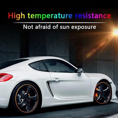 8M Tire Hub Protection Bumper Strip Car Vehicle Color Wheel Rims Protectors Car Wheel Decorative Strip Auto Care Covers