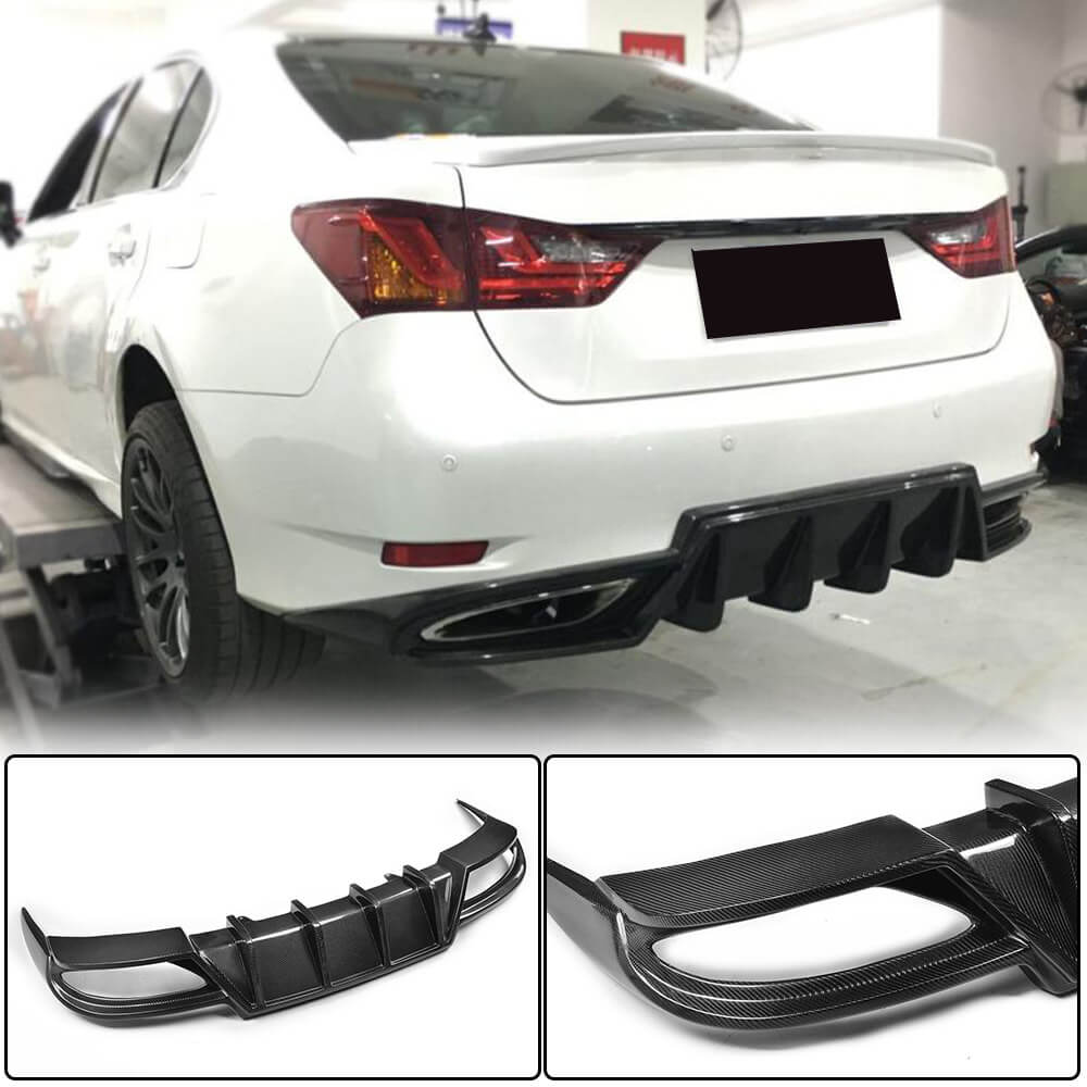 

Rear bumper diffuser (for F-Sport 2011-2015, Carbon) for Lexus GS