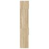Tall Cabinet Narrow Sonoma Oak Finish 30 X 42.5 X 225 Cm Particleboard