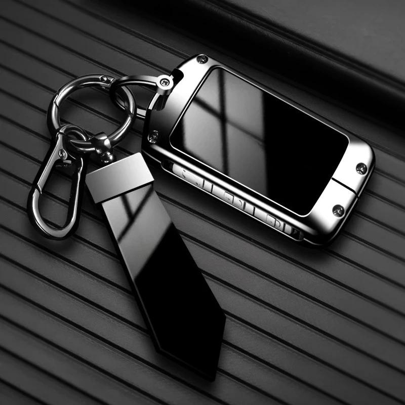 Zinc Alloy Car Key Case Cover Shell For Volvo Xc60 Xc40 Xc90 S90 V60 S60 V90 C40 Polestar 1 Polestar 2 Auto Styling Accessories
