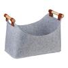 Holz-Tragetasche aus Filz Filz-Holzträger Halter Holzscheit-Tasche Holzkorb mit verstärktem Griff Outdoor Filz-Holzscheitkorb
