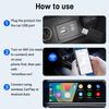 XUDA 2025 NEW Wireless Carplay and Android Auto 2in1 smart Mini Box WIFI BT Auto Connect For Toyota Volvo Benz MG Kia MAZDA FORD