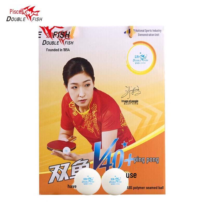 Double Fish V40+ Table Tennis Balls