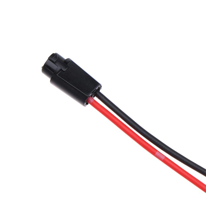 5Pcs T5 LED Bulb Holder Socket For 1.2W W3W Width Instrument Light Socket LED T5 Light Bulb Plug Extension Cables Harness