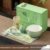 Japanese Ceramic Matcha Bowl & Bamboo Whisk Tea Set - Song Dynasty Tea Ceremony Gift Box