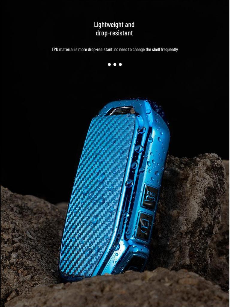 Kia Key Cover: Carbon Fiber Protective Shell for K5, New Sportage, Sportage, Aopao 19, and K3 Models