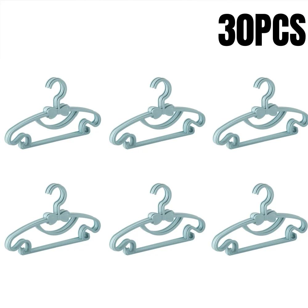 5-50Pcs Baby Hangers Plastic  Clothes  Hanger for Nursery Children Hangers Toddler Infant Portable Coats  Rack Baby clothes Bra