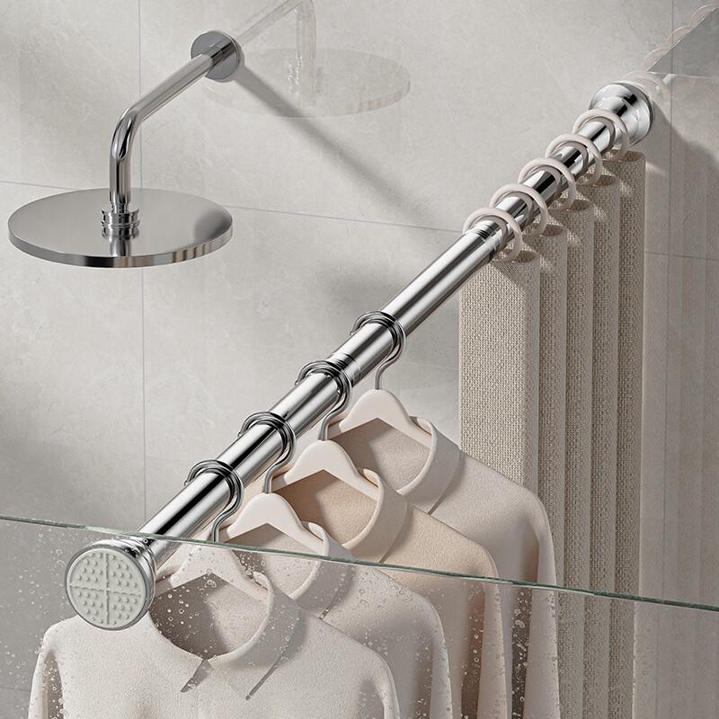 Telescopic Stainless Steel Wardrobe Rod