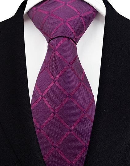 8 cm Tie Men Gravatas Plaid Checks Neckties Stripes Novelty Design Wedding Party Neck Ties Mens Shirt Accessories Gravatas