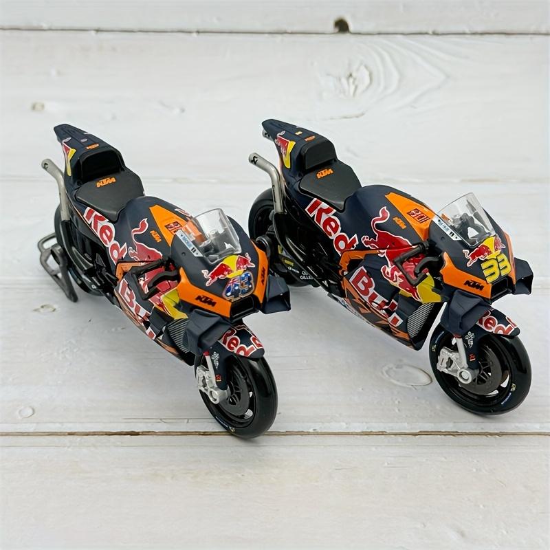 1:18er Maßstab Red Bull KTM Factory Racing Motorradmodell Langlebiges Zinklegierung Druckguss Spielzeug Wetterbeständiges Sammlerstück Geschenk für Motorrad-Enthusiasten