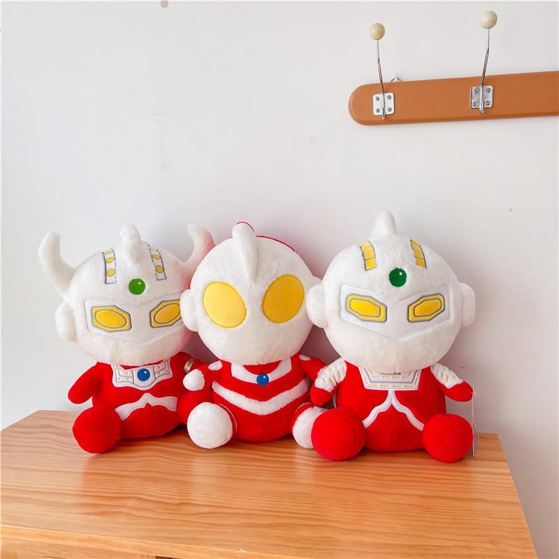 Plush Toy Ultraman Cartoon Cute Seven Taro Stuffed Doll Boy Kid Gift Birthday