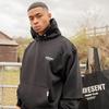 Repräsentiert den grundlegenden klassischen Buchstabenaufdruck High-Street-Trendmarke einfacher und vielseitiger Kapuzenpullover für Paare Hoodie