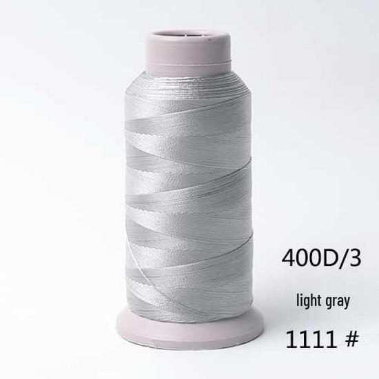 400D 3-Ply High-Strength Nylon Polyester Sewing Thread for Luggage, Sofa, and Tent