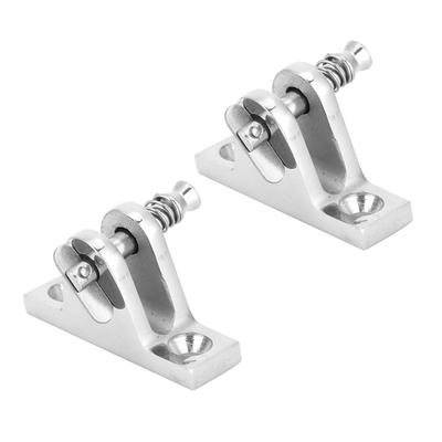 2ks 55 x 18 mm Nerezová ocel 316 Montáž na závěs na palubu člunu