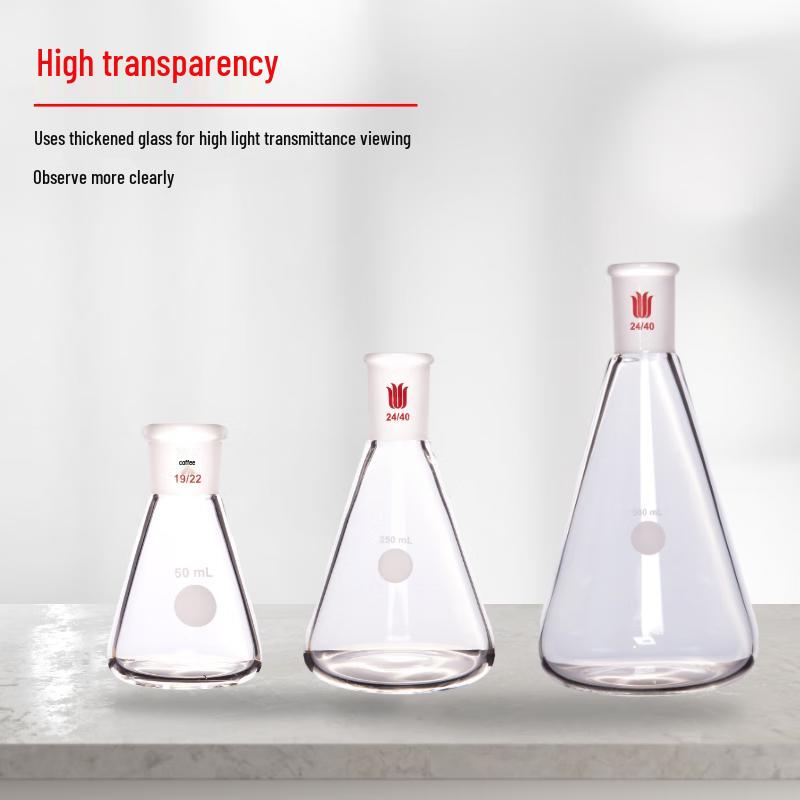 XW High Strength Borosilicate Glass Conical Flask