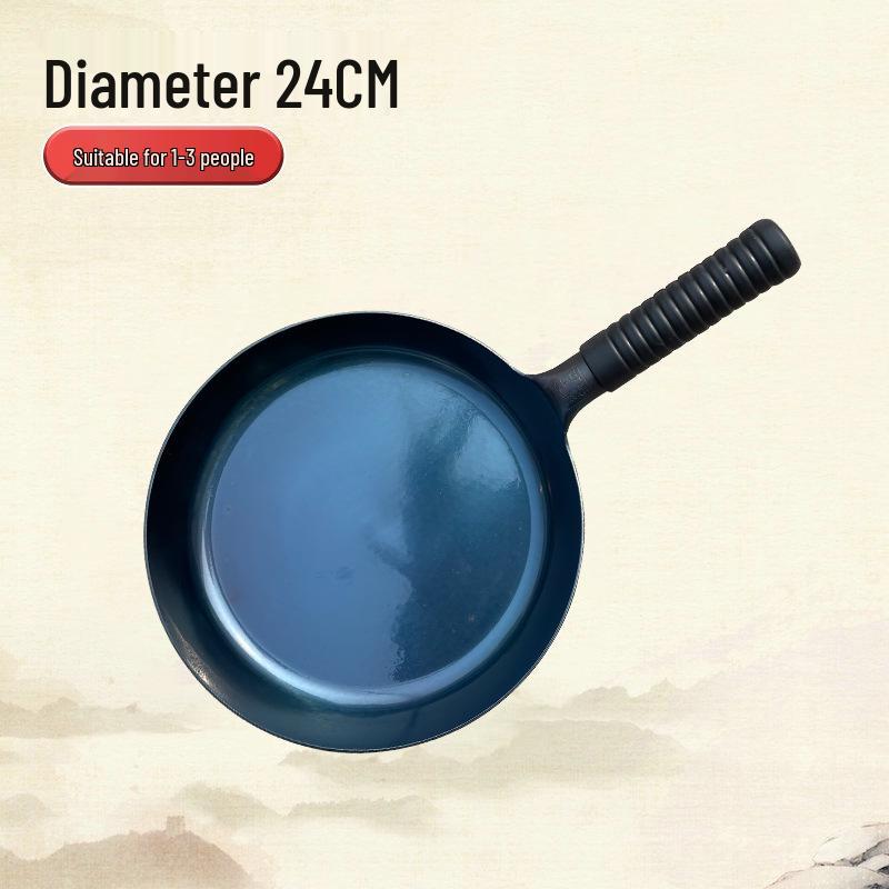 Zhangqiu Handmade Mirror Surface Non-stick Frying Pan for Induction Cookers