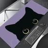 Kawaii Mouse Pads Cute Cat Mousepad Large Mouse Mat Big Purple Desk Pads Non-Slip Rubber Laptop Computer Keyboard Table Mats