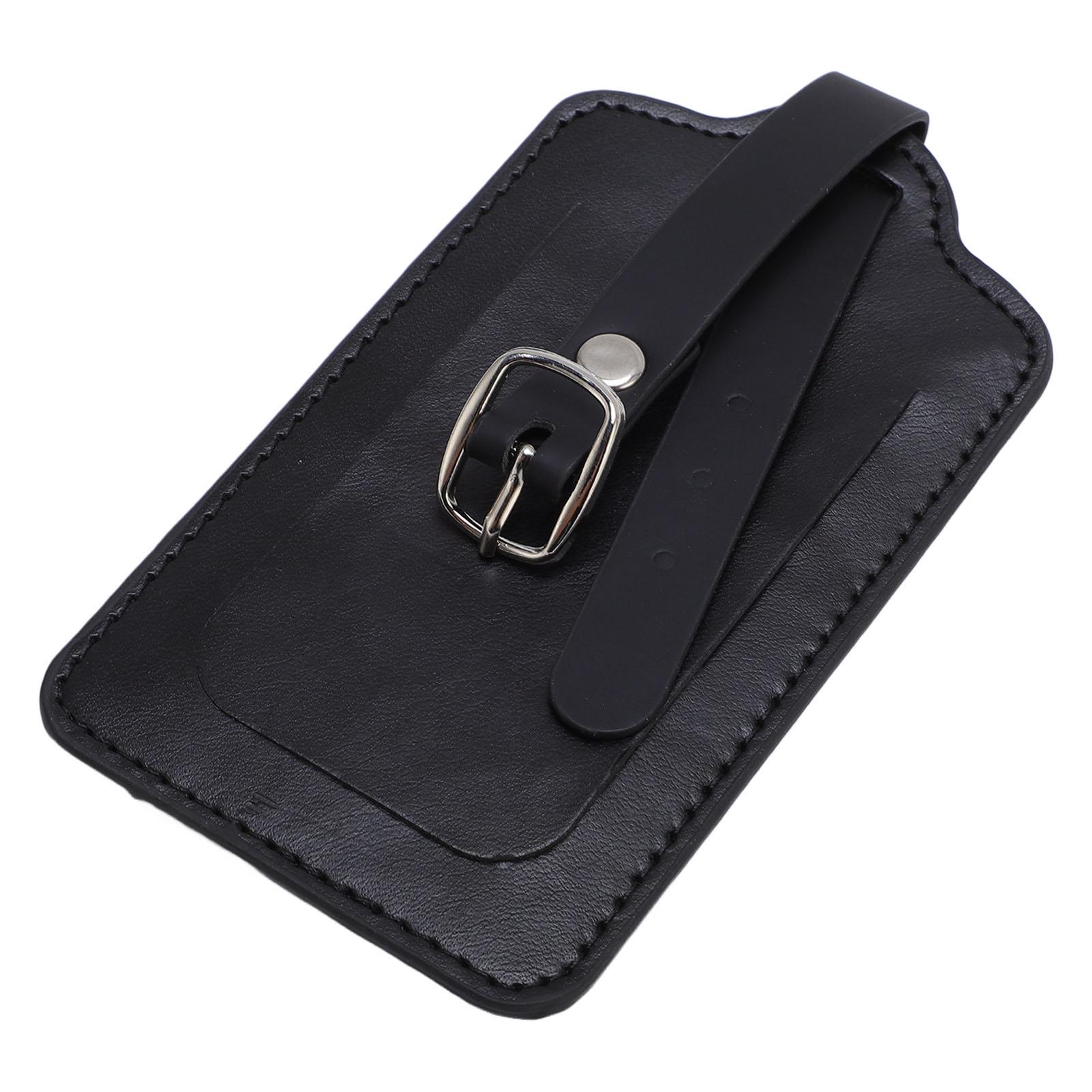 

Багажная бирка для багажа, водонепроницаемая, из искусственной кожи, с мягким замком, стильная идентификационная бирка для багажа для путешествий и