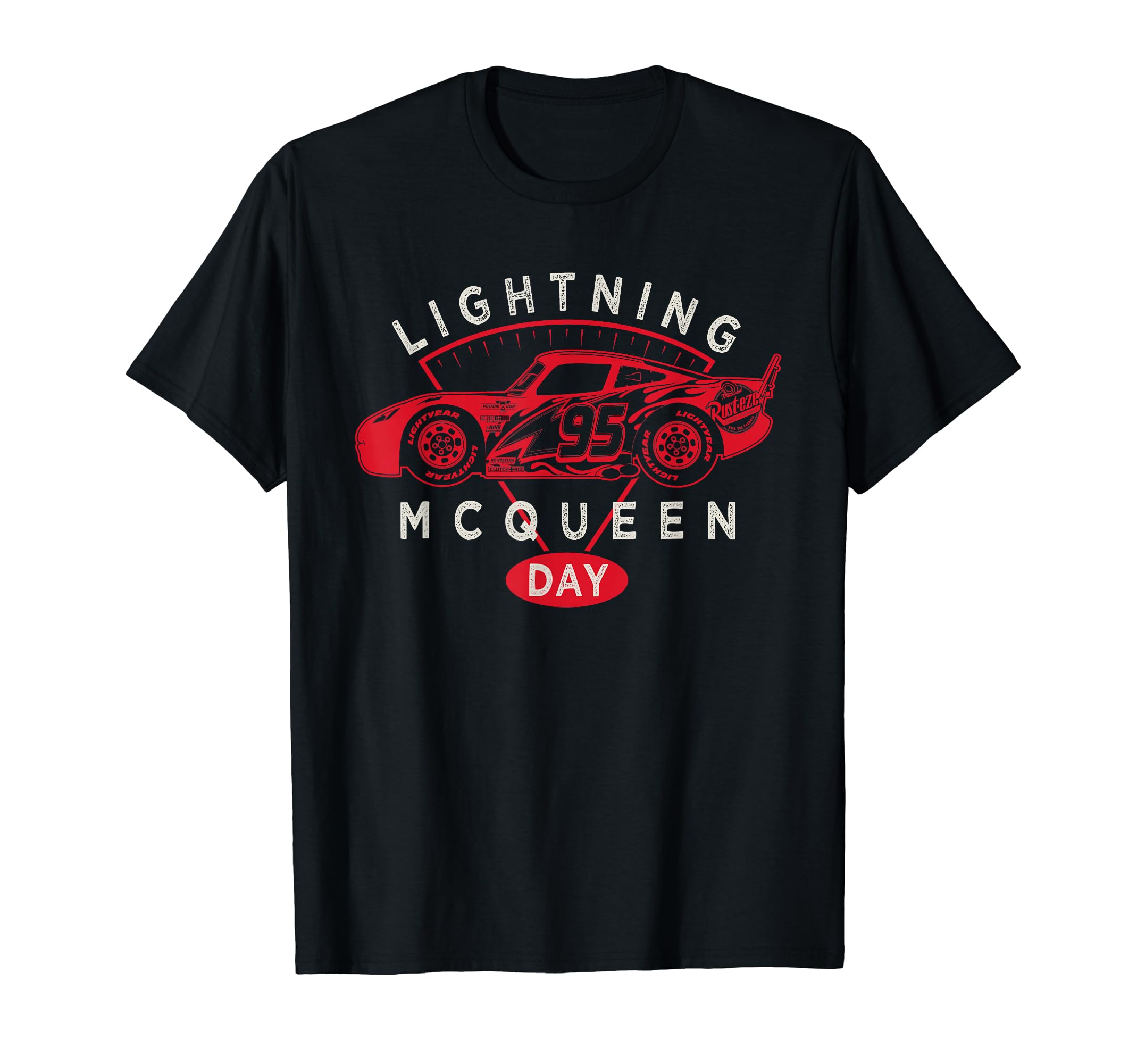 

Disney and Pixar s Cars Lightning McQueen Day T-Shirt