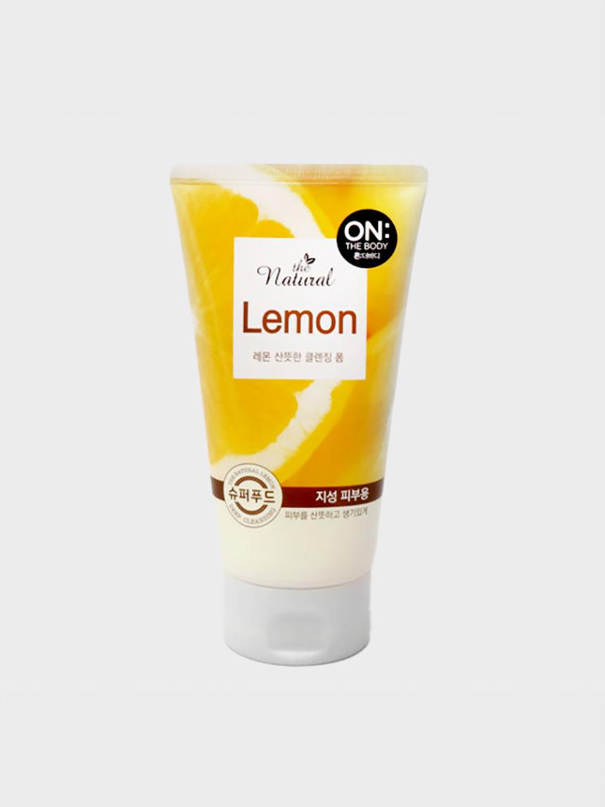 On The Body The Natural Lemon Refreshing Cleansing Foam 120g 1ea