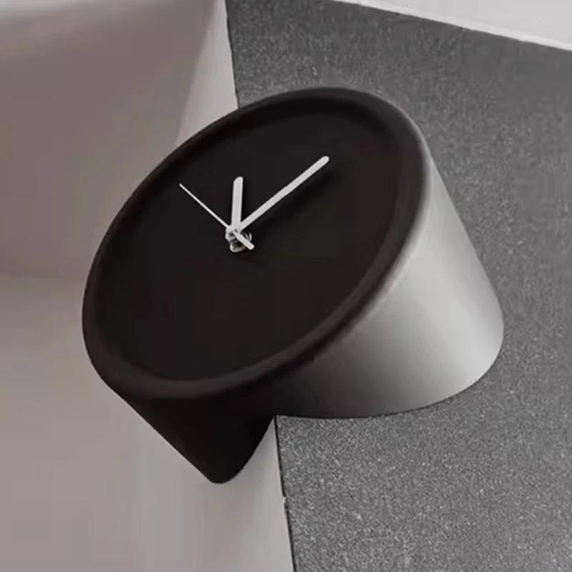 Orologi da Angolo Orologi da Parete Creativi Orologio Minimalista Design Orologio da Polso Orologio da Soggiorno Decorazioni Estetiche per la Casa Moderna Accessori