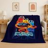 Retro P-Pacman Game Soft Flannel Throw Blanket,Cozy Blanket for Bed,Couch,Sofa,Bedroom,Living Room,Travel,Picnic  Camping