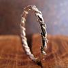 Xiaomi Huitan Metal Silver Color Twist Design Finger Ring for Women Daily Wear Fashionable Versatile Female Rings Statement Jewelry