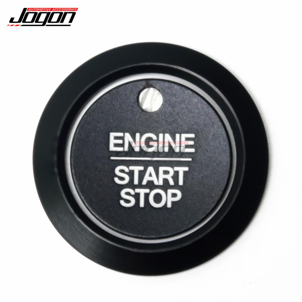 Auto-Innenraum-Styling Für Ford F150 Explorer Mondeo Focus Edge Everest Start-Stopp-Motor-Knopfschalter Sequ Aufkleber Abdeckung Zierleiste