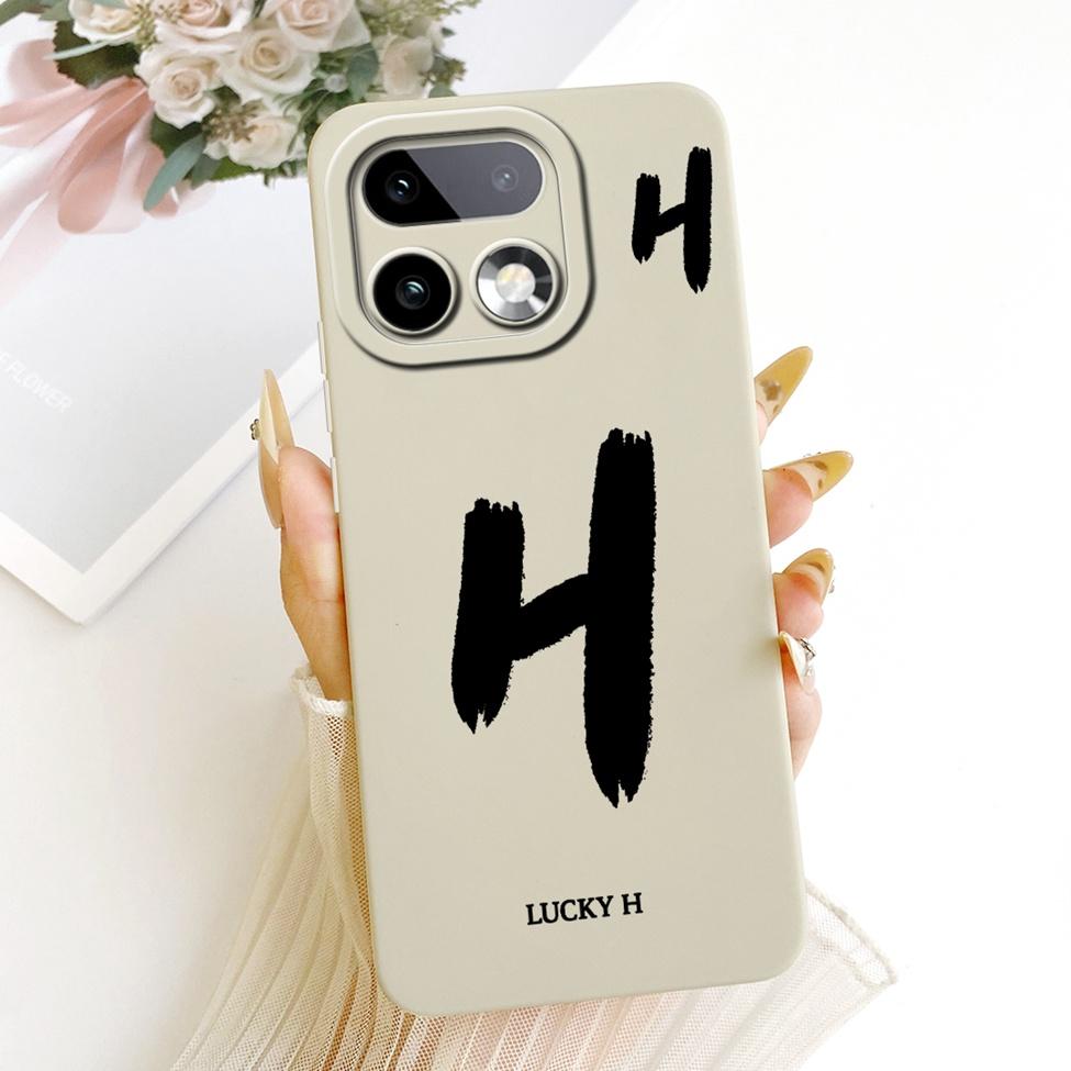 Case For Realme 16 Pro Plus Cover RMX5131 Luxury A-Z Letters Fashion Cool Crown Silicone Phone Casing For Realme 16 Pro+